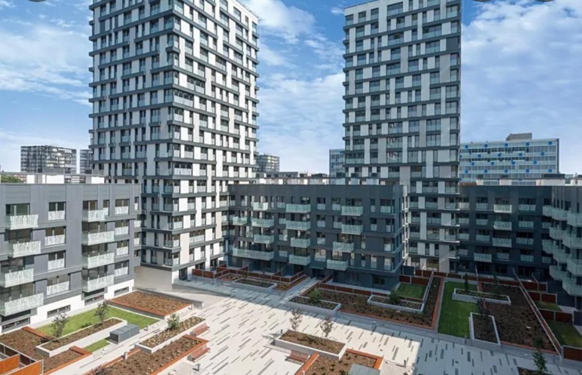 Residence Garden Tower - Parking Prága Kültér fotó
