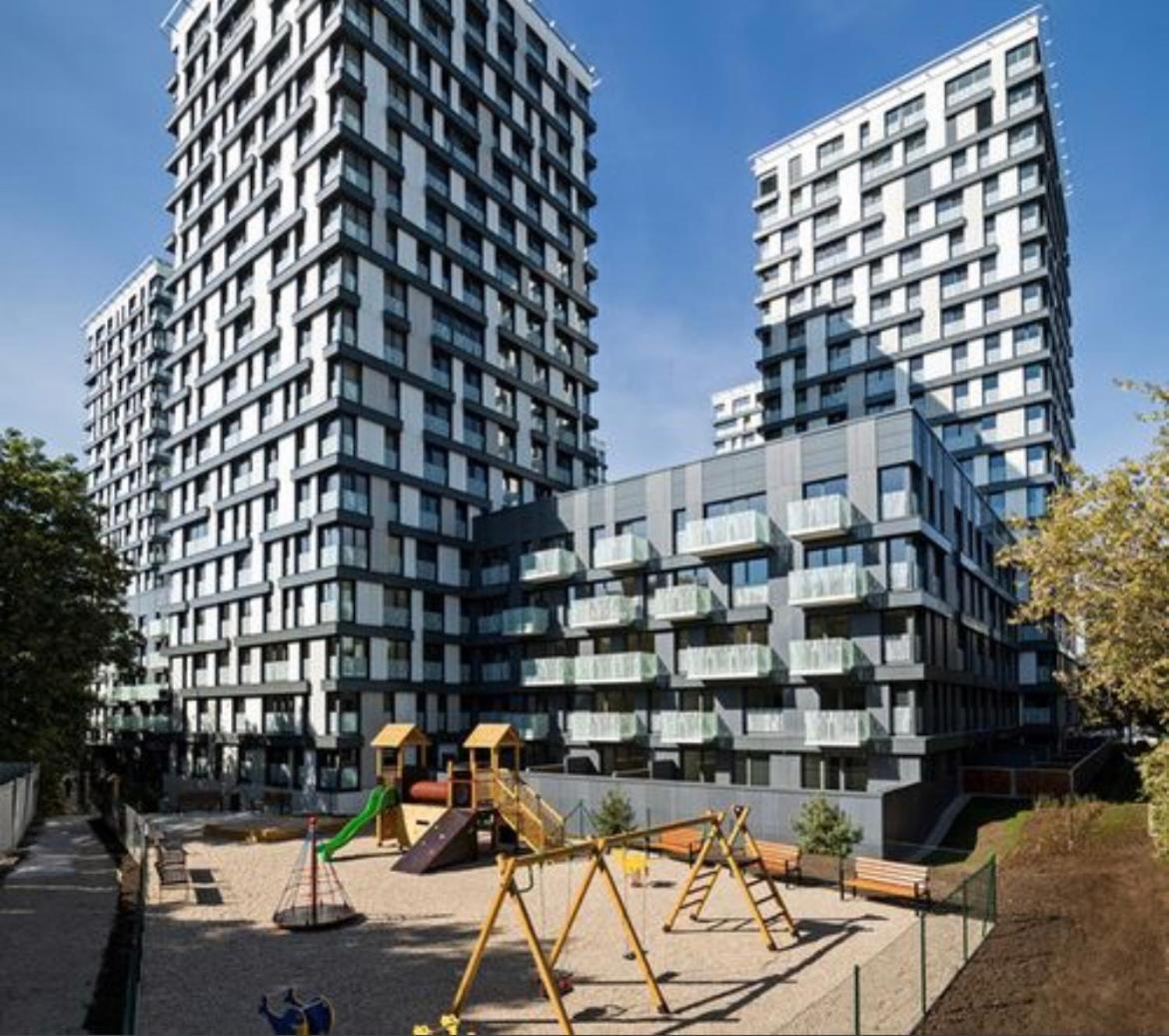 Residence Garden Tower - Parking Prága Kültér fotó